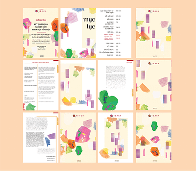 The layout of the project results report art artwork colour colourful design digital painting editorial emotional graphic design illustration layout pentool project visual design
