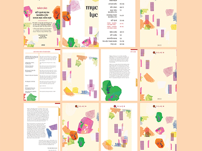 The layout of the project results report art artwork colour colourful design digital painting editorial emotional graphic design illustration layout pentool project visual design