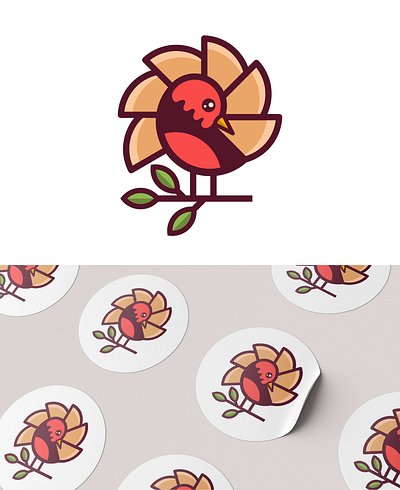 Bird logo concept. #logo #birdlogo #flowerbird animals bird logo branding graphic design logo logo concept nature symbol tree zoo