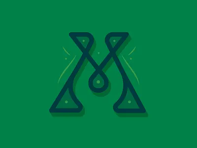 36 Days of Type - M 36 days of type illustration lettering m typography