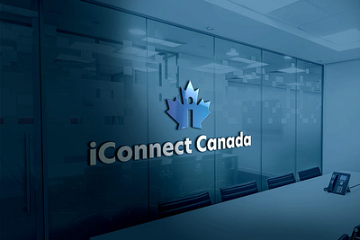 Iconnect Canada Logo Concept branding design graphic design logo