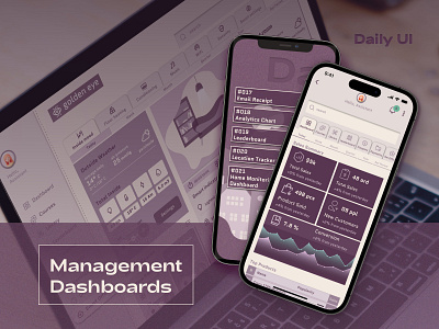 #DailyUI - Management Dashboard dailyui dailyui017 dailyui020 dailyui021 design ui ux uidesign web design webdesign