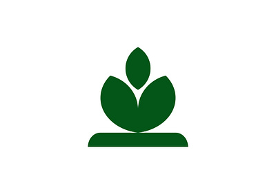Lotus logo flower green logo logodesign lotus minimal relax