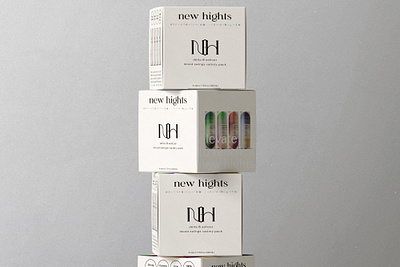 New Hights - Mood Swings Variety Pack Box Packaging beverage mockup box mockup brand inspiration branding design drink mockup graphic design illustration logo mockup mockups packaging packaging design typography