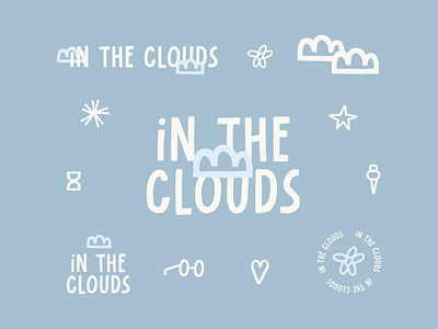 Therapy Branding: In the Clouds Therapy Group - Logos + Icons cloud