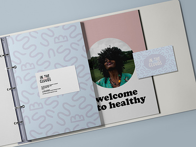 Therapy Branding: In the Clouds Therapy Group - Print Collateral cloud print stationary