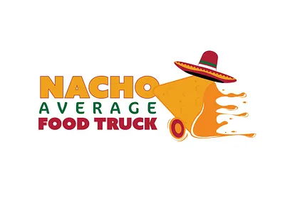 Nacho Average Food Truck Logo Design graphic design illustration logo