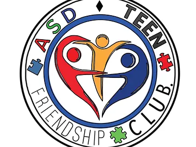 A.S.D Teen Friendship Club Logo design graphic design illustration logo