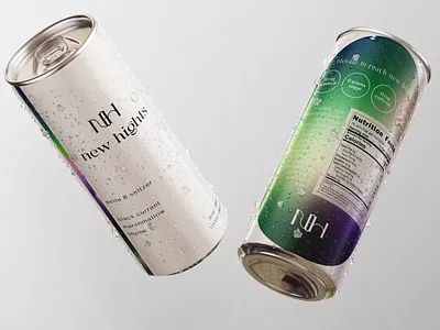 New Hights - Packaging Design beverage desgin brand inspiration branding design drink design graphic design illustration logo mockup mockup design mockups packaging packaging design packaging mockup typography
