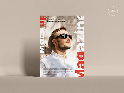 Free Premium Magazine Mockup magazine