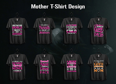 Mother T-Shirt Design adobe illustrator graphic design mother t shirt design t shirt t shirt design