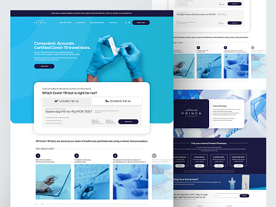 Pharmacy Landing Page app design graphic design ui ux web design webdesign