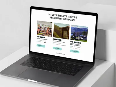 Retreater design experience identity marketplace retreats ui web