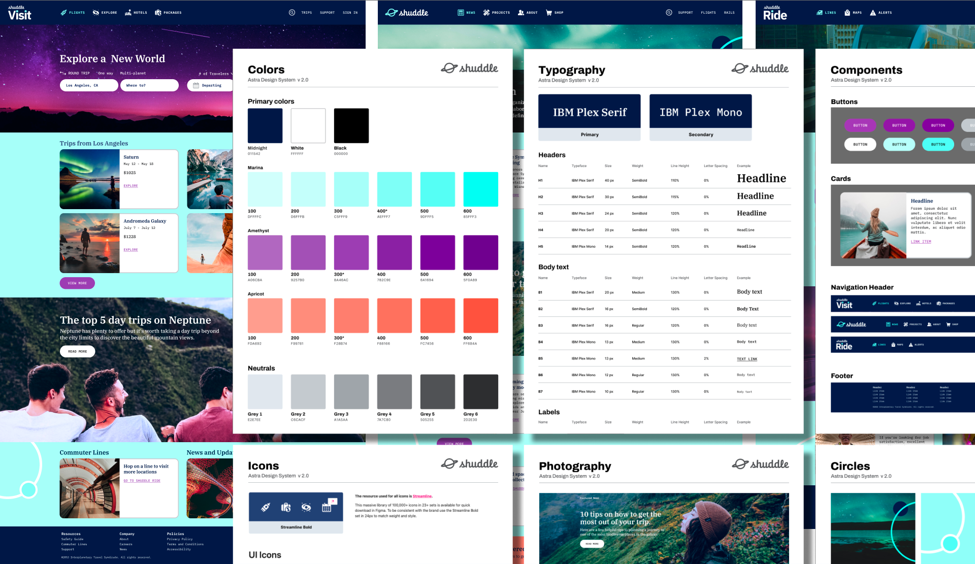 IPTS Rebrand Case Study design system product design ui ux