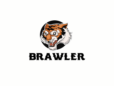 Branding for Brawler T-Shirts branding design illustration illustration art logo vector