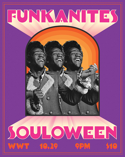 Funkanites Souloween '22 design graphic design