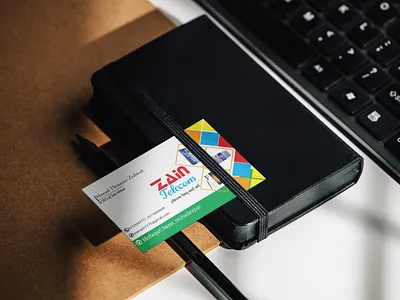 business card design/ minimal visiting card design/ templates 1 side v card 2 side v card back to back blue colour branding business card design design graphic design illustration telecom