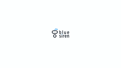 blue siren logo design graphic design icon illustration logo vector