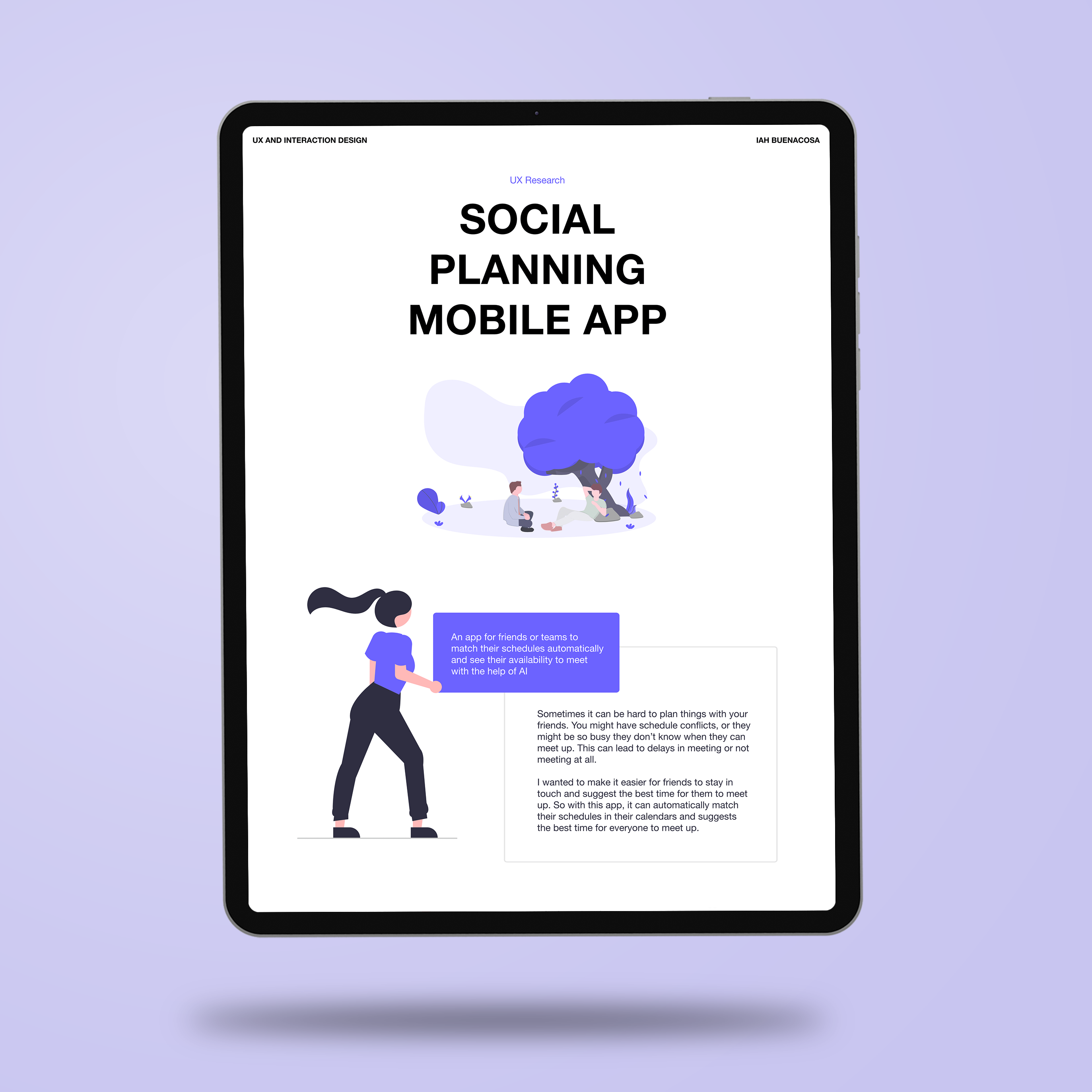 Social Planning App Case Study business case study clean design minimalist mobile app social app ui ux