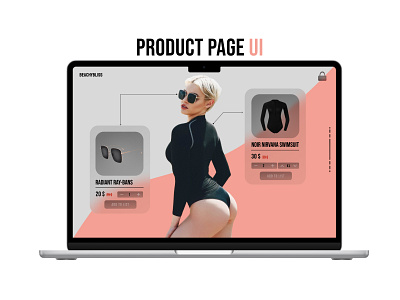 Product Page UI Design branding graphic design product page ui product ui ux ui ui ux web design web ui
