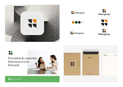 Odus Group - Branding branding design graphic design logo website