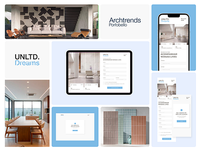 UNLD. Dreams 2022 architecture design desktop ecommerce mobile page registration ui ux web design
