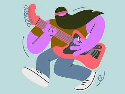 Ferus Gallery allahlas character colors design ferus gallery illustration music procreate thecamiloes