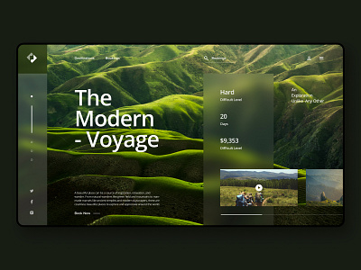 Travel landing page dailyui design design shoot e commerce landing page travel web site ui ui exmaple website