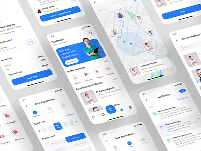 Docdoc - Health Care Mobile App app design appointment booking booking doctor consultant doctor doctor app doctor booking doctor mobile app health health care app healthcare mobile mobile app uikit
