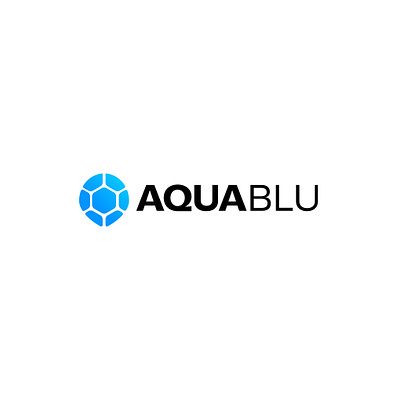 AquaBlu adobe aqua blue branding design graphic design illustration logo tile turtle