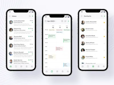Speed Mail - Mailbox Mobile Apps app design dashboard email email application illustration inbox interface light minimal web application