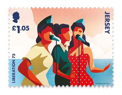 JERSEY LIBERATION STAMPS (75th Anniversary)