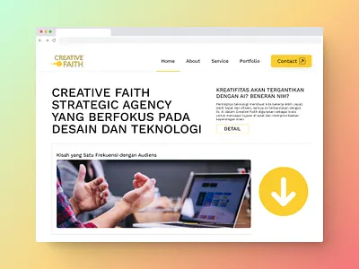 Landing Page Concept for Strategic Agency agency app design branding creative agency design agency figma landing page marketing technology ui ui design ui exploration ux inspiration uxchallenge uxui web design