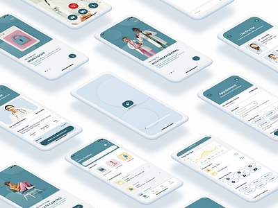 HealMii - Mental Health App branding design figma mentalhealthapp practice studycase ui uidesign uiux uiuxdesign ux uxdesign