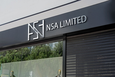 NSA LIMITED 3d branding business logo design graphic design illustration logo vector