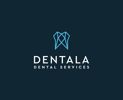 Dentala Dental Services Logo Design brand brand identity branding dental dental services dentist dentistry graphic design logo logo design
