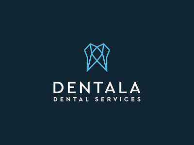 Dentala Dental Services Logo Design brand brand identity branding dental dental services dentist dentistry graphic design logo logo design