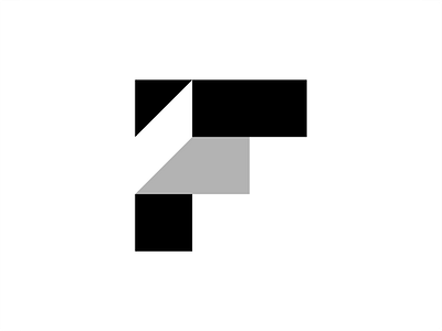 Finconsch brand branding design f letter f logo logomark mark type type f