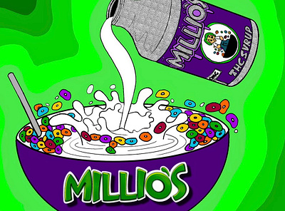 EatMillios branding design graphic design illustration