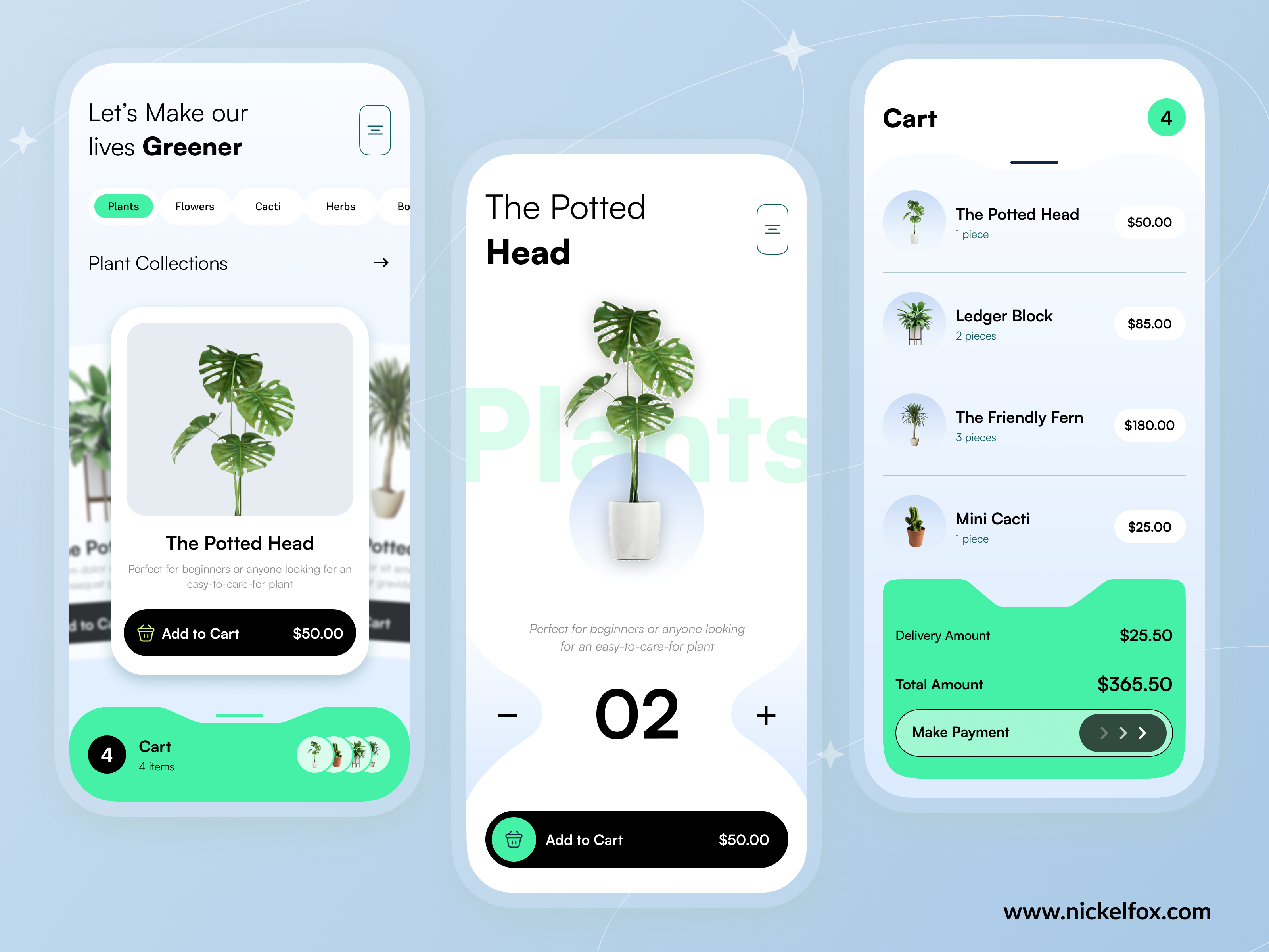 Plants E-commerce iOS Mobile App app design e commerce ecommerce flower gardening green mobile app nature app plant plant shop app plant store planting plants popular selling shop app shopping ui ux
