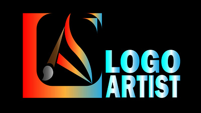 Logo Artist animation branding design graphic design logo ui ux