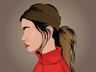 Faceless vector portrait faceless illustration portrait vector vectorportrait