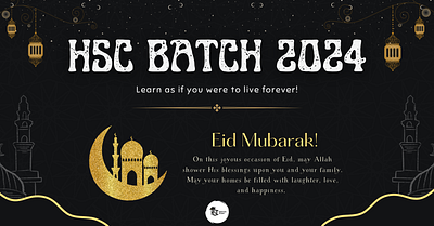 Eid ul Fitr 2023 Facebook group cover graphic design