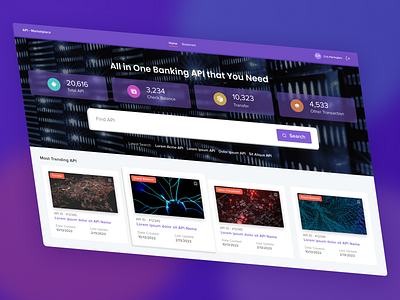 API Marketplace - Home Exploration 1. banking api marketplace api digital banking api marketplace financial api marketplace fintech api marketplace home homepage open banking api marketplace payment api marketplace payment gateway api marketplace transaction api marketplace ui ux