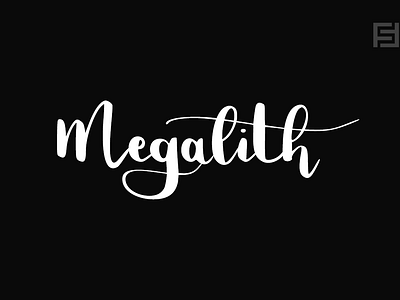 Megalith - Classic Handwritten Font handmade handwriting typography webfonts