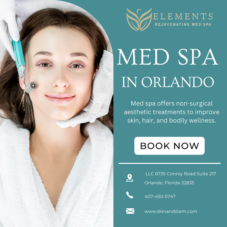 Revitalise Your Skin at Our Orlando Med Spa by Elements Rejuvenating