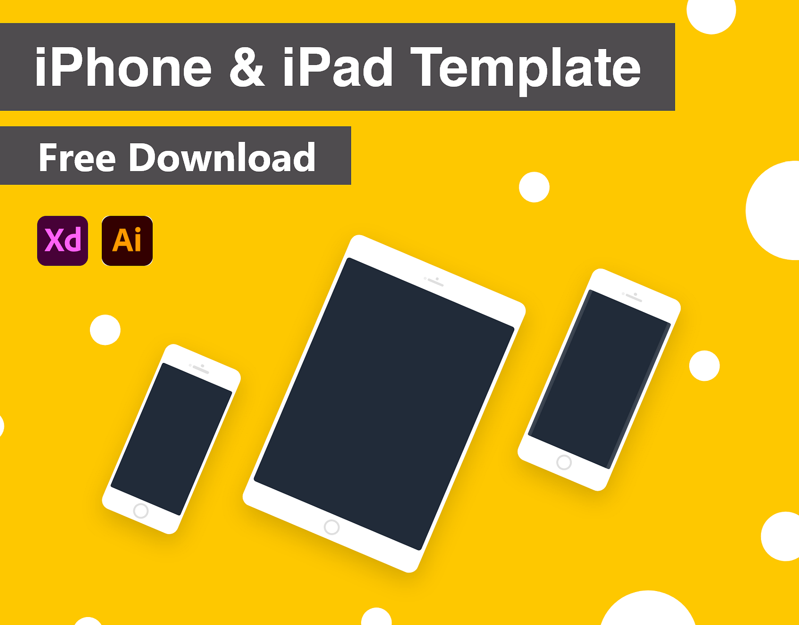 iPhone & iPad Template by Mohit Saini on Dribbble