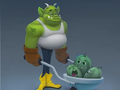 Devil's Garden: Bob character characterdesign design digitalart illustration mascot design