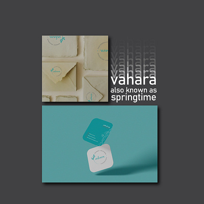 VAHARA MOoDBOARD! board branding business set design graphic design latter logo logodesign set spring ui vector visit card