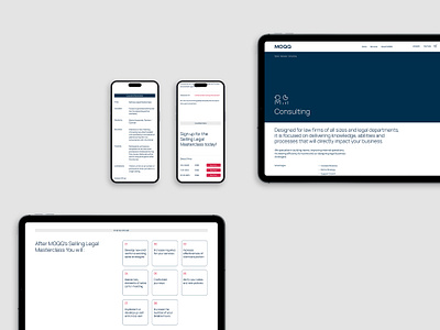 MOQQ - Full case study on Behance clean design corporate website design figma mobile mobile design responsive tablet ui uiux ux web design webpage website website design